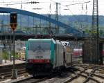 SNCB E186 220 am 3.6.2011 durch Aachen Hbf.