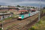 Und die letzte Aufnahme von der Warschauer Strae in Berlin am 09.08.2012 zeigt die 186 241-6.