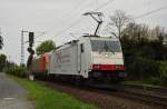 186 239 mit einem RTS Taurus gen Sden bei Bonn-Limperich am 01.05.13!