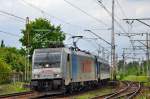 186 274-7 mit einer RB von Katowice nach Zwardoń bei der Ausfahrt aus Katowice Ligota (29.05.2013)  