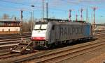 Und zum Schluss noch Railpool 186 103 abgestellt in Weil am Rhein und wartet auf ihren nächsten Einsatz.