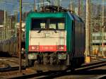 E186 132 von Crossrail steht am 08.01.2014 in Aachen West.