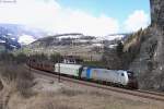 186 288 south along the Brenner Pass, seen here near Vipiteno, 24 March 2014.