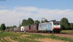 186 109-5 mit dem DGS 41083 (Venlo-Melzo) bei Riegel 13.6.14