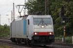 Railpool/RTB Cargo E186 240 am 14.10.13 als Lz in Ratingen-Lintorf.