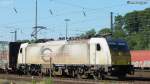 Euro Cargo Rail (ECR)E 186 167-3 am Saarbrücken-Güterbahnhof (05.06.2015)
