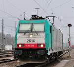 Cobra 2814 (186 206) beim rangieren am 23.01.2016 im GBF Aachen.