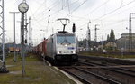 Am 21.10.2016 kam die 186 433-9 von METRANS (Railpool) aus Richtung Salzwedel nach Stendal und fuhr weiter in Richtung Magdeburg .