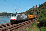 186 107 der Rurtalbahn am 11.07.2015 bei St.