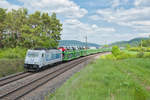 186 940 von LTE mit dem GA 47168 (Luzianky - Gelsenkirchen Bismarck) bei Kerschhofen, 23.05.2019