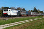 Traumjob volle Kraft voraus 186 443 am 25/9/26 bei Eglharting.