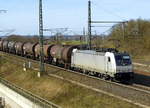 Am 16.03.2017 kam die 6186 263-0 von der CTL Logistics GmbH, (AKIEM) aus Richtung Salzwedel nach Stendal .