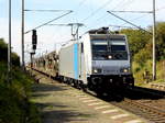 Am 05.09.2017 kam die E 186 271-3 von der HSL Logistik GmbH, ( Railpool ) aus Richtung Braunschweig nach Wellen ( Magdeburg) und fuhr weiter in Richtung Magdeburg .
