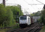 186 295-2 von Lineas/Railpool kommt als Umleiter mit einem Coilzug aus Kinkempois(B) nach Köln-Gremberg(D)  und kommt aus Richtung