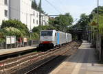 186 445-3 und 186 299-4 beide von Lineas/Railpool kommen als Lokzug aus Köln-Gremberg(D) nach Aachen-West(D) und kammen aus Richtung Köln und fuhren durch Aachen-Schanz in Richtung