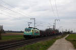 Lineas 186 252  Modalshift  mit DGS 47507 in Mönchengladbach-Wickrath
25. März, MG-Wickrath
