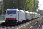 Akiem 186 142 mit 5 Rheingold Wagen in Breyell 19.9.2023