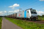 186 145-9 Railpool richtung Neuss am 26.09.2015 in Meerbusch-Osterath
