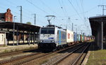 Am 24.08.2016 kam die 186 433-9 von von METRANS (Railpool) aus Richtung Magdeburg nach Stendal und fuhr weiter in Richtung Salzwedel .