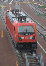 Abgestellt auf dem Gelände deer Güterzugbildungsanlage Halle, 187 145 auf Gleis 569.