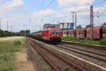 BR 187 152 am 25.06.2020 von Düsseldorf Eller nach Köln über Hilden unterwegs. 