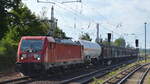 DB Cargo AG [D] mit  187 132  [NVR-Nummer: 91 80 6187 132-6 D-DB] und gemischtem Güterzug am 10.09.21 Berlin Hirschgarten.