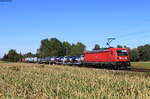 187 160 mit dem EZ 51943 (Mannheim Rbf-Basel Bad Rbf) bei Riegel 23.9.21