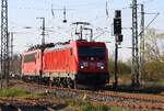 DB 187 162 - Lok dahinter nicht mehr bekannt | Anklam | April 2019