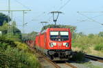 DBC 187 123 mit 187 128 durchfahren mit einem Stahlzug Herten-Westerholt 27.8.2026