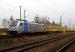 Am 21.01.2018 fuhr die 187 009-6 von der SETG (Railpool) von Stendal nach Frankfurt (Oder).