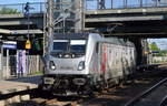 CTL mit der akiem 187 506-1 [NVR-Number: 91 80 6187 506-1 D-AKIEM] am 14.05.18 Bf.
