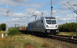 Am 21.08.2018 fuhr die 187 303-3 von der SETG (Railpool) von Borstel nach Frankfurt (Oder) . 