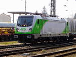 Am 04.04.2019 Rangierfahrt von die 187 302-5 von der SETG (Railpool ) in Stendal .