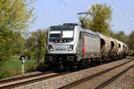 187 504-6 Rhein Cargo auf der Hamm-Osterfelder Strecke in Datteln am 18.04.2020 