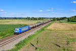 187 930 mit einem Kesselzug am 07.07.2020 bei Osterhofen.