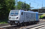 Railpool  187 310-8  [NVR-Nummer: 91 80 6187 310-8 D-Rpool] am 16.06.21 Durchfahrt Bf. Hamburg-Harburg.