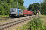 Raildox GmbH & Co. KG, Erfurt [D] mit der Railpool Lok  187 315-7  [NVR-Nummer: 91 80 6187 315-7 D-Rpool]  am 2.7.2026 bei A�ling.