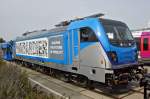 187 002-1 TRAXX AC3 LM auf der InnoTrans 2012 in Berlin.