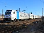 187 309-0 (NVR: 91 80 6187 309-0 D-Rpool) am 27.01.2017 mit einem Containerzug Seelze Richtung Wunstorf verlassend. 
In Seelze fand nur ein Richtungswechsel des Zuges statt.
...<P>
Weitere Bilder zum Thema Bahnfotografie gibt es auf meiner Site unter:<br> 
<a href= http://www.ralf-bueker.de/Ralf's Eisenbahnbilder.htm target= _blank >Ralf's Eisenbahnbilder