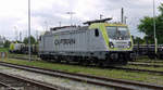 Die Lok    91 80 6187 012-0  D-CCW“   [TRAXX F160 AC3 LM]  rangiert am 28.07.2020 in Gütersloh Nord.