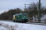 CFL Cargo 188 062-4 fuhr am 21.1.24 als Tfzf durch Weimar.