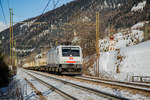 E189 823 DB CARGO ITALIA - Novale di Sotto (Vipiteno)11/01/2019