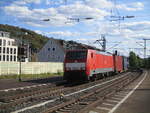 Am 11.8.2018 konnte ich die 189 053-2 in Koblenz-Ehrenbreitstein Fotografieren