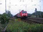 BR 189 089-6 mit gemischtem Gterzug     10.08.07,Solingen Hbf