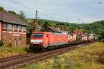 DB 189 068-0 mit Güterzug in Oberwinter, Juli 2025.