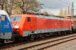 DB 189 062-3 in Hamburg Harburg, April 2026.