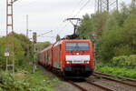 DBC 189 068-0 kommt mit Gedeckten Coils durch Gelsenkirchen-Bismarck gefahren 19.9.2026