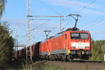 DBC 189 045-8 mit 189 034-2 passieren mit einem Erzzug den Fotopunkt in Dedensen-G�mmer 22.10.2026