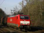 BR 189 088-8 Railion mit GZ in Bochum - Hamme.(25.02.2008)