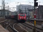 189 047 durchfhrt Hannover Hauptbahnhof Richtung Minden Danke an den freundlichen TF (9.3.2008)